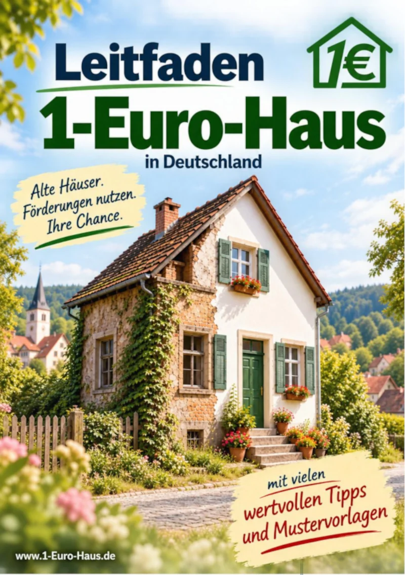 Cover des Leitfadens 1-Euro-Haus