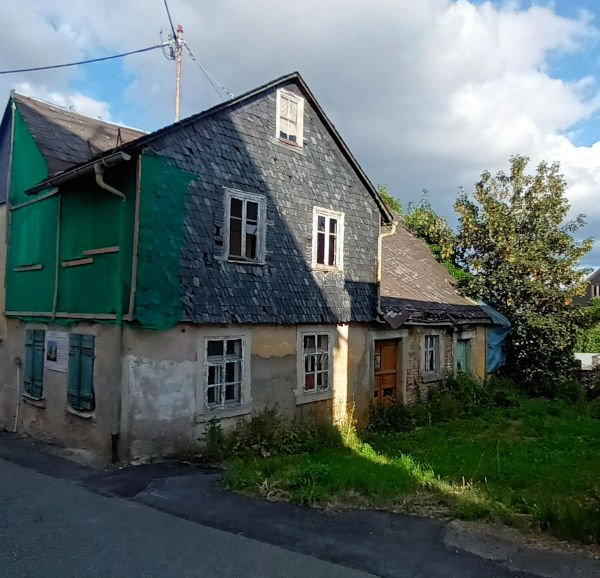 Außenansicht des zweiten angebotenen 1-Euro-Hauses in Nordhalben